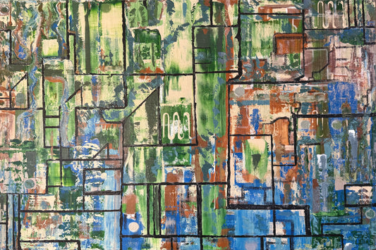 Growth Of The Green Sphinx, 2025 By Goldie Lyons
