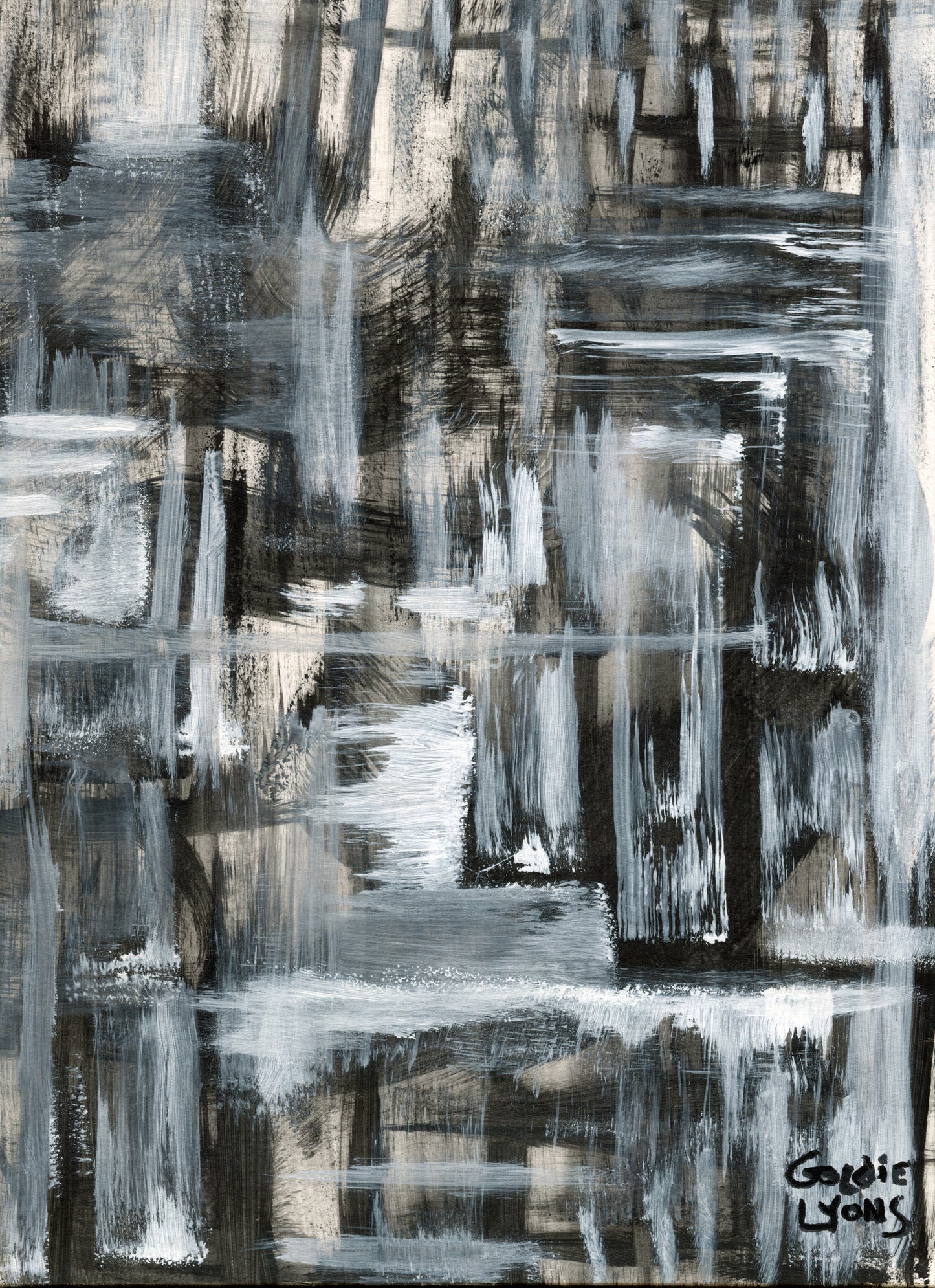 Outside The Construct, 2025 By Goldie Lyons